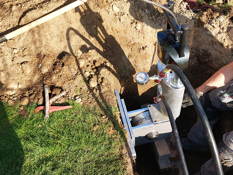 trenchless work